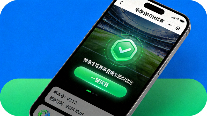 华体会中文官网发布hth赛事观赛APP宣传图 - 手机端快速安装