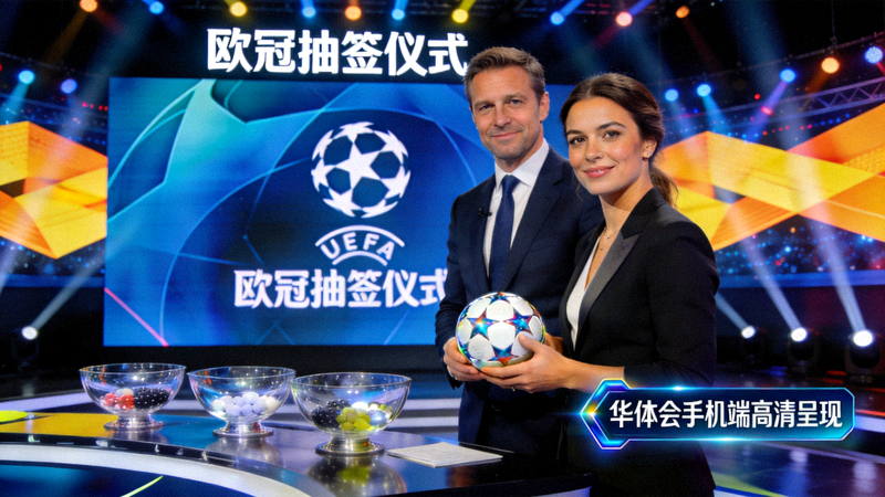 欧冠抽签仪式直播画面 - 华体会手机端高清呈现
